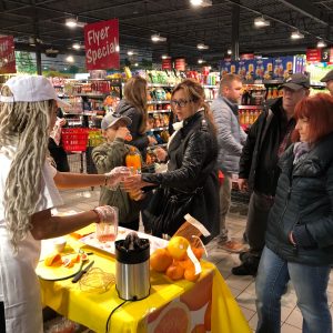 snack a fruit pop up shop experiential marketing canada